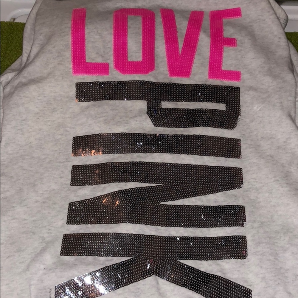 BNWT Victoria’s Secret Pink Bling Jacket&Shorts